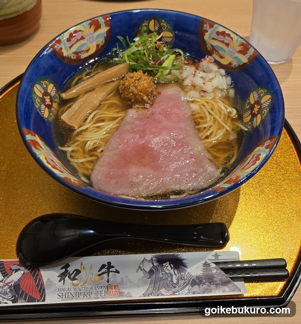 HALAL WAGYU RAMEN SHINJUKU-TEI Ikebukuro Tokyo