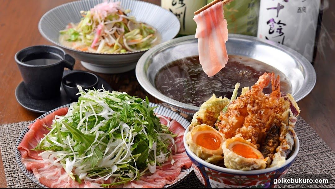 和食 天ぷら ほうじ豚 しゃぶしゃぶ 三代目 池袋時計台