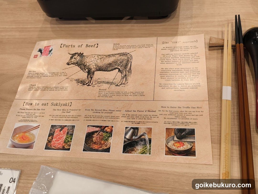 WAGYU SUKIYAKI 極〜GOKU〜 池袋東口店 ikebukurohigashiguchi