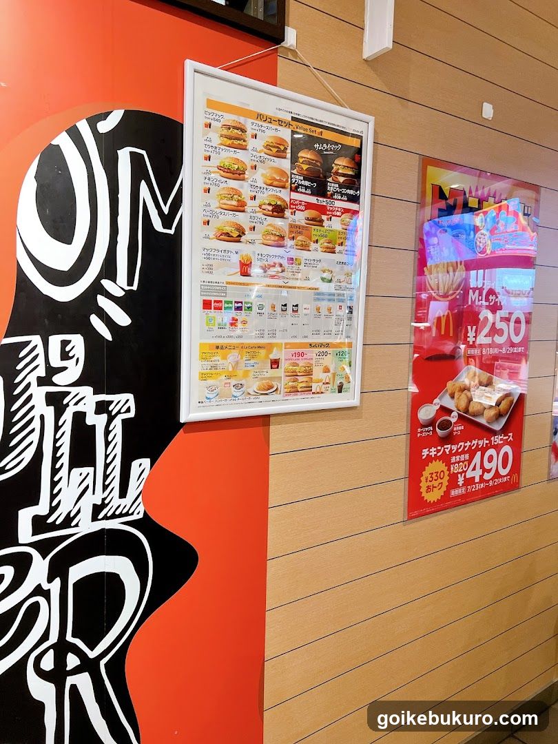 McDonald's Interior Wall Display