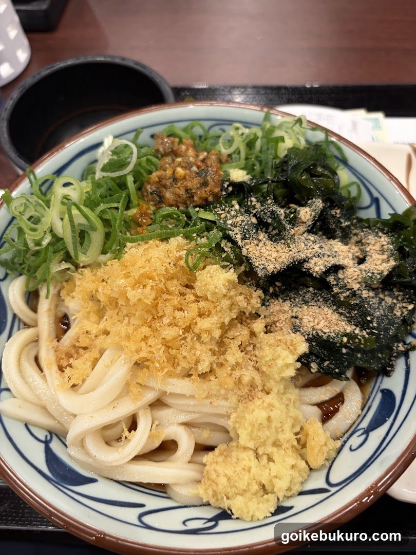 Udon Noodle Bowl with Toppings