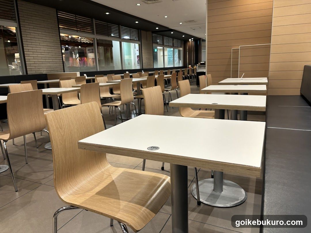 Empty Restaurant Interior