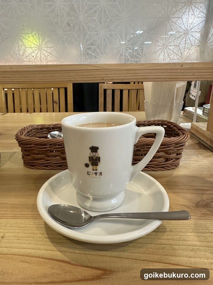 Coffee Cup on Wooden Table