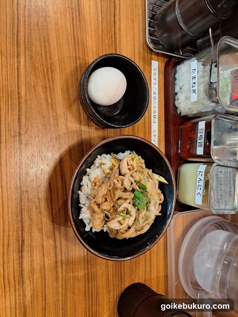 Japanese Rice Bowl Meal