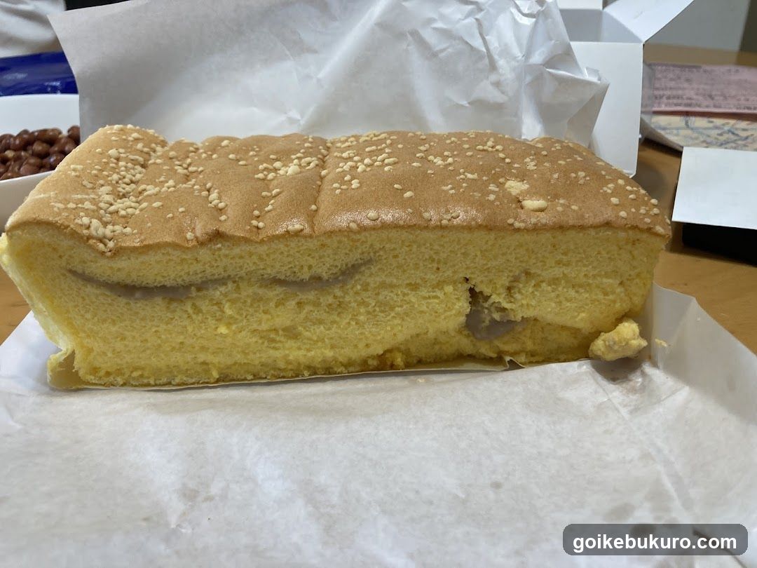 Sesame Seed Cake Slice