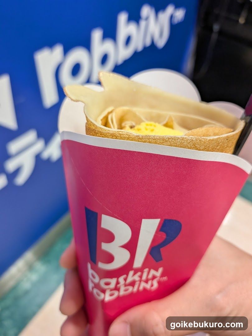 Baskin Robbins Ice Cream Cone