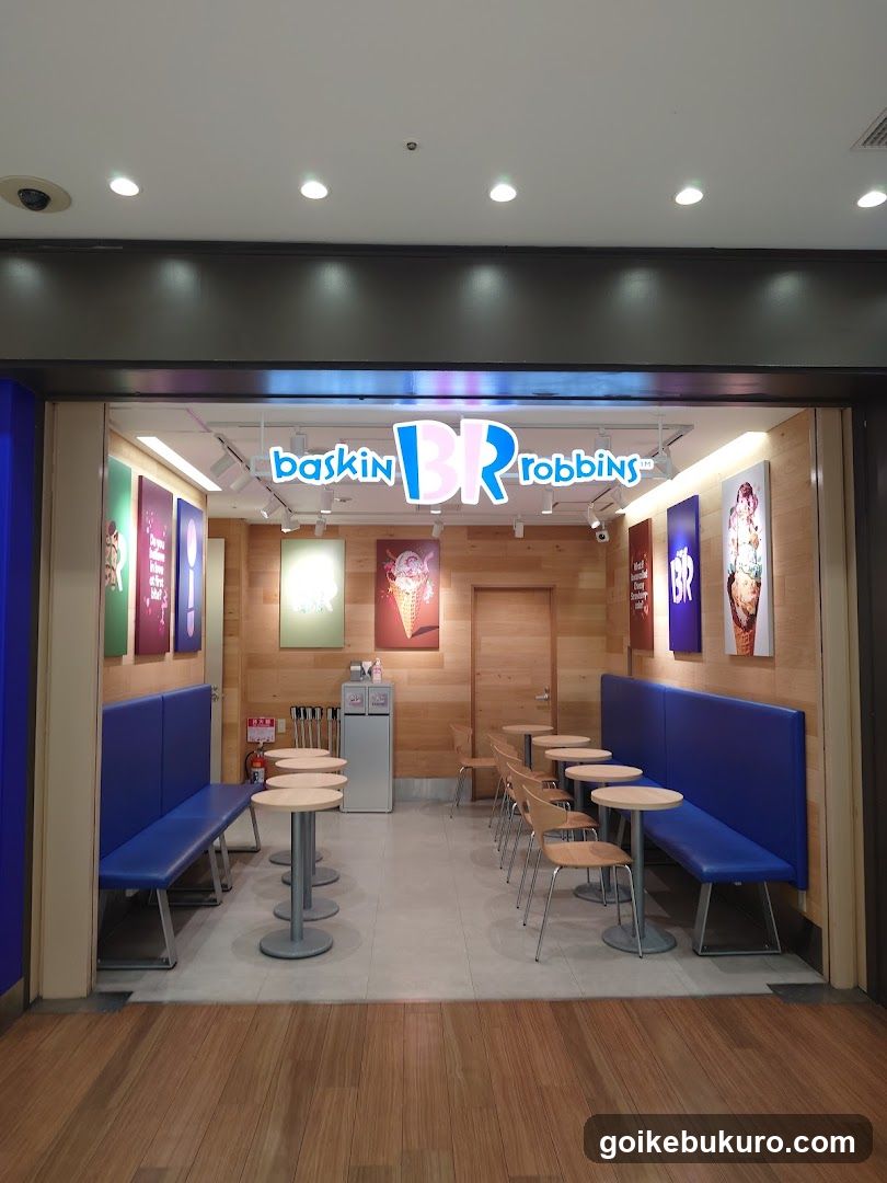 Baskin Robbins Interior View