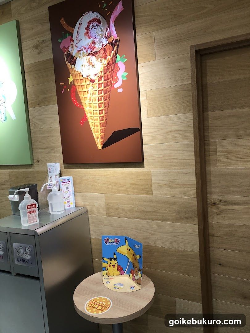 Ice Cream Shop Interior