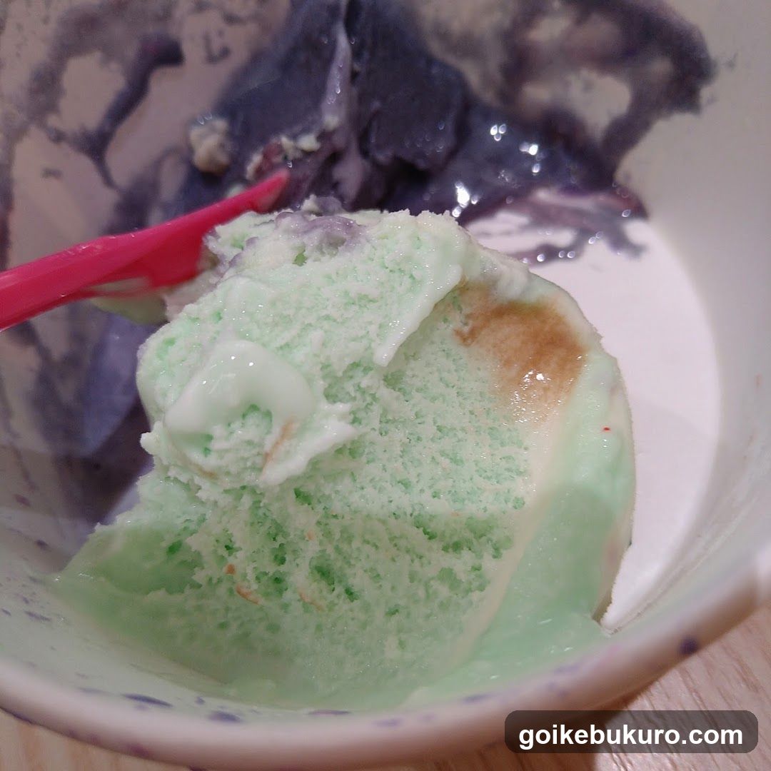 Green Ice Cream Scoop