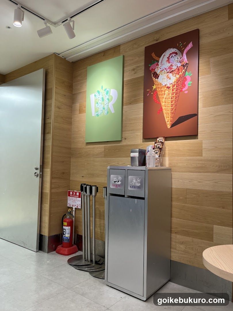 Ice Cream Shop Interior