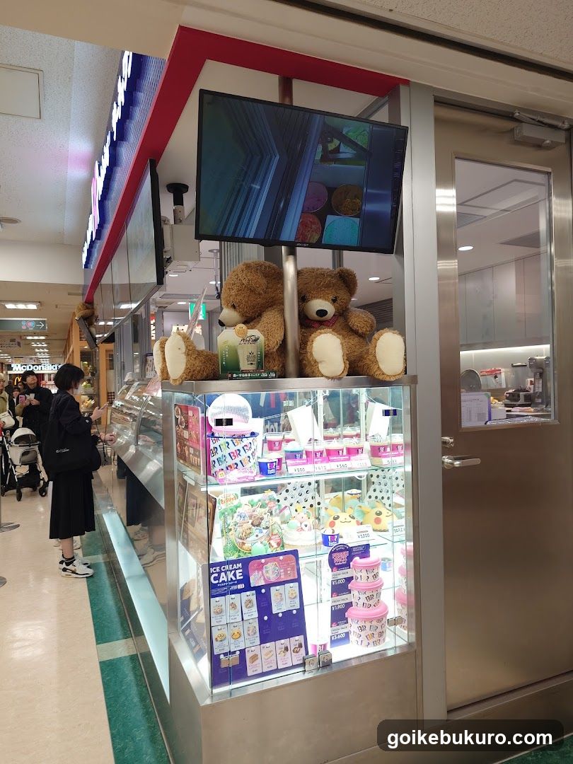 Bakery Kiosk with Teddy Bears