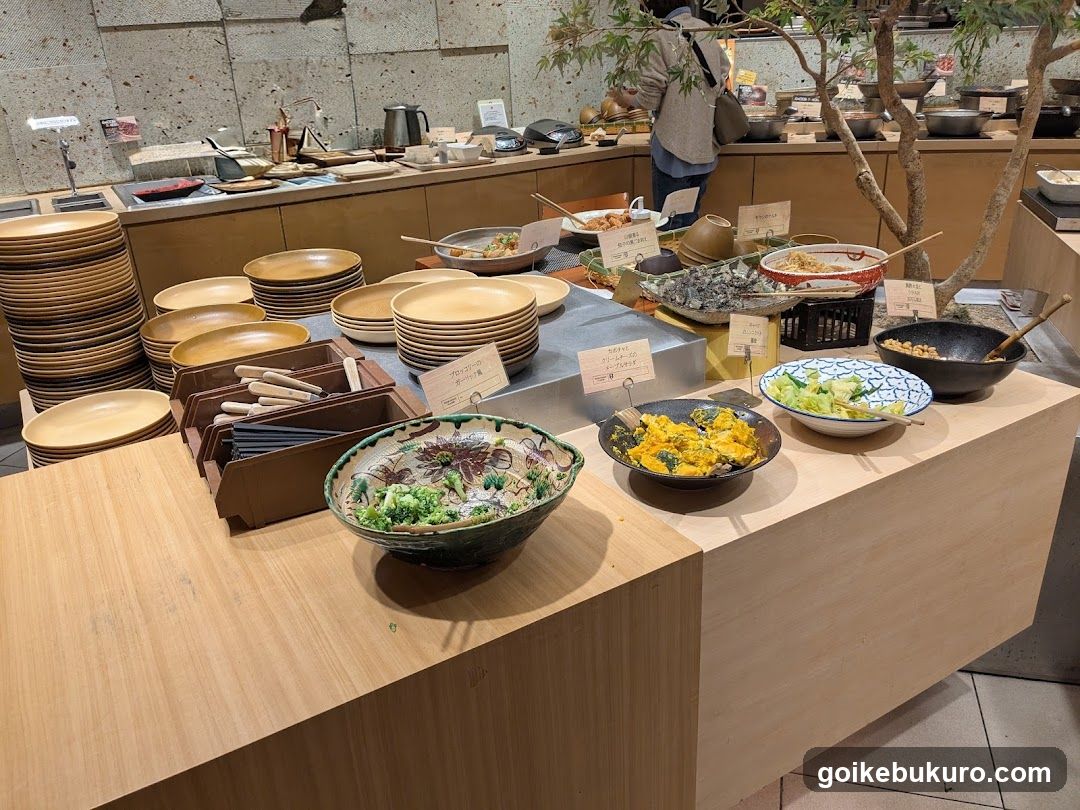 Buffet Food Display