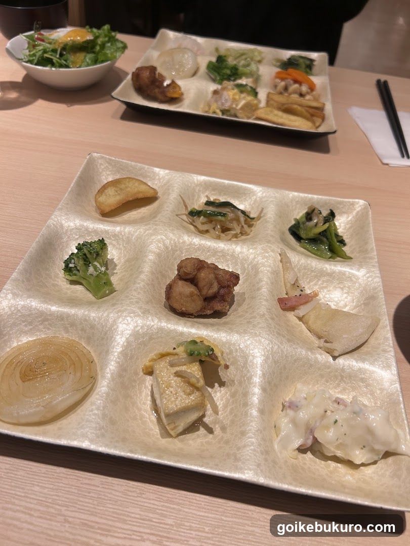 Assorted Appetizers and Side Dishes