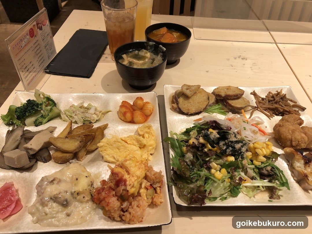 Breakfast Buffet Spread