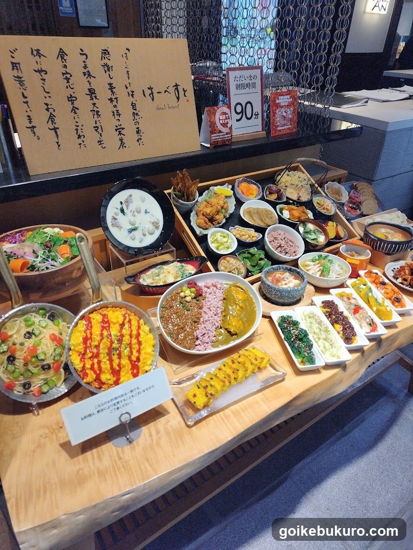 Food Display Table