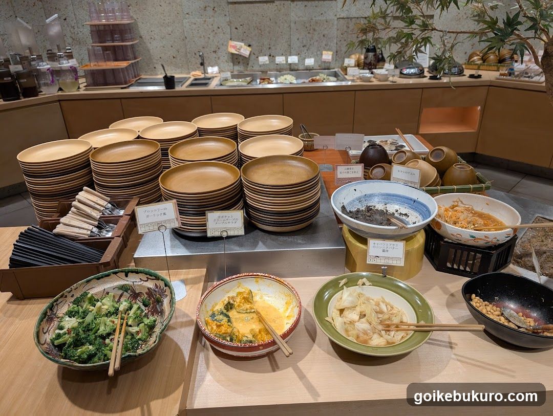 Buffet Food Display