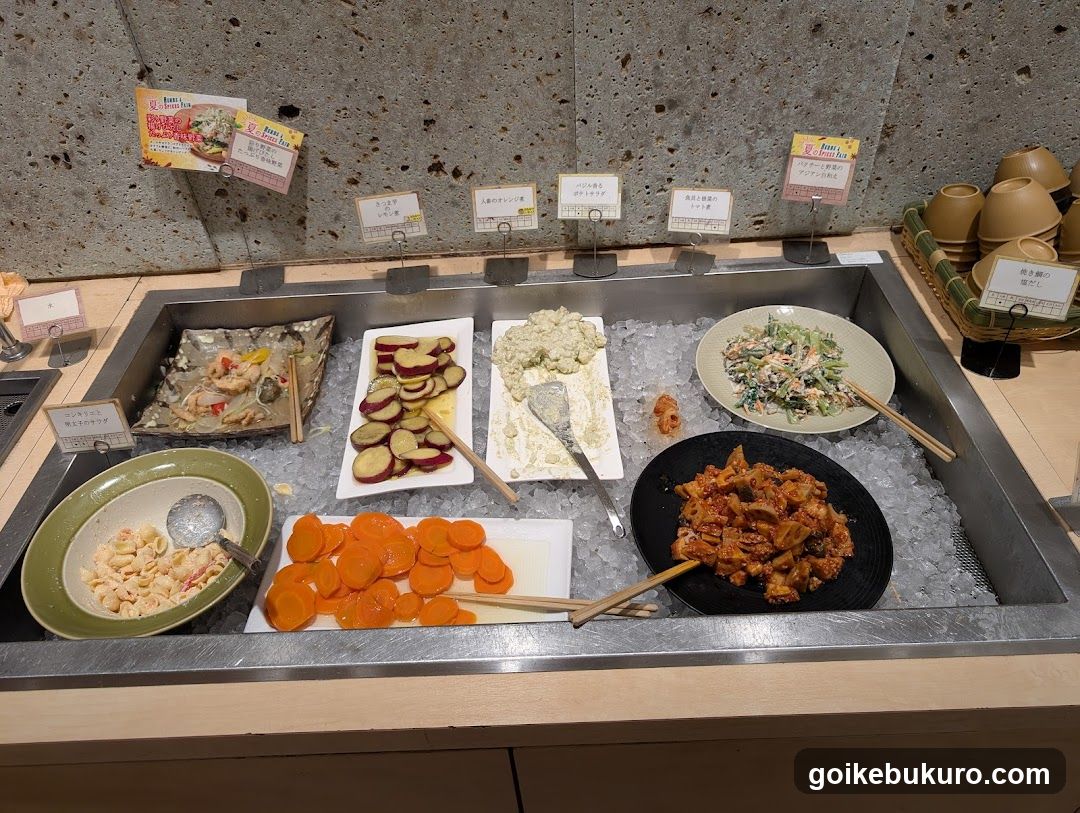 Buffet Food Display