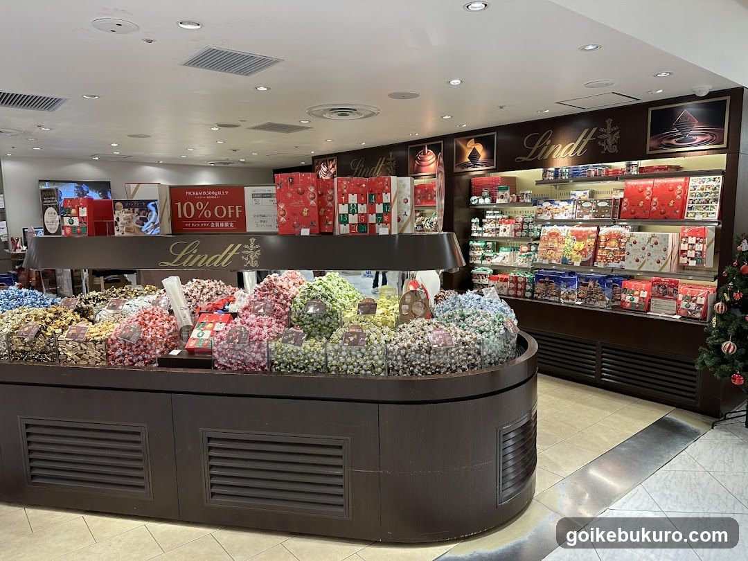 Lindt Chocolate Display