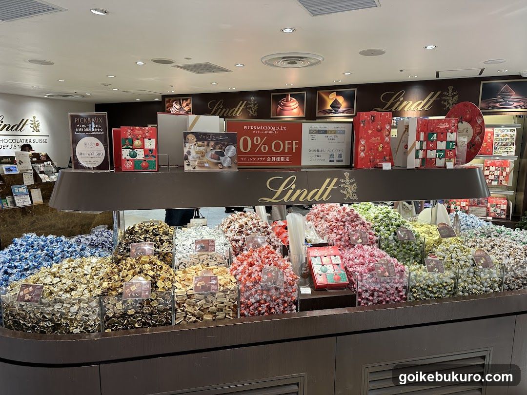 Lindt Chocolate Display