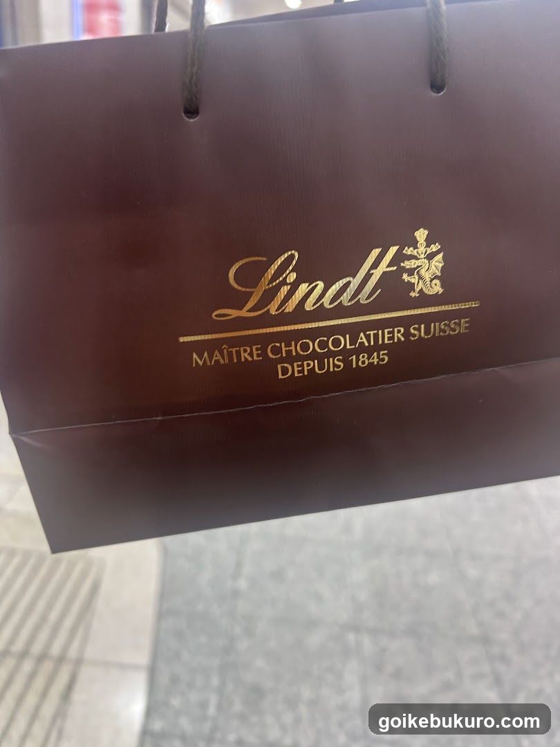 Lindt Chocolate Bag