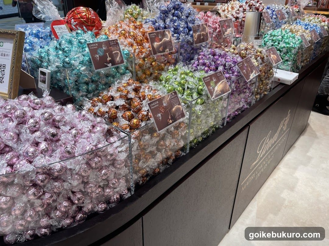Lindt Chocolate Display