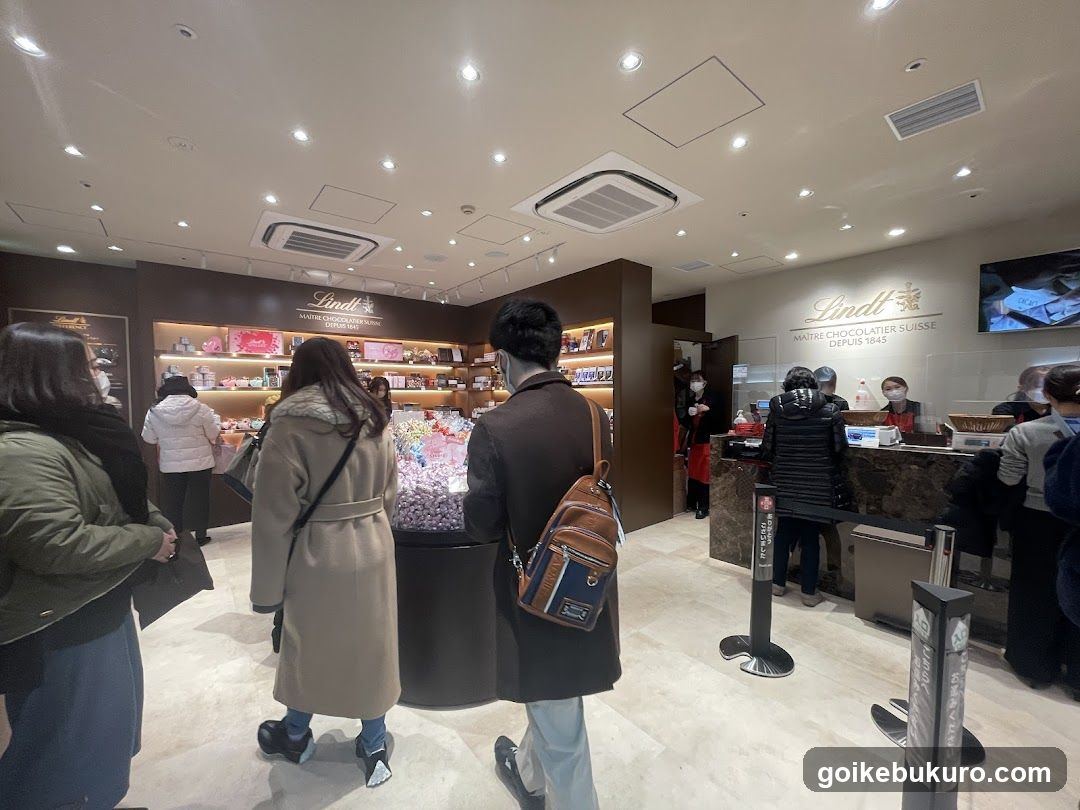Lindt Chocolate Store Interior