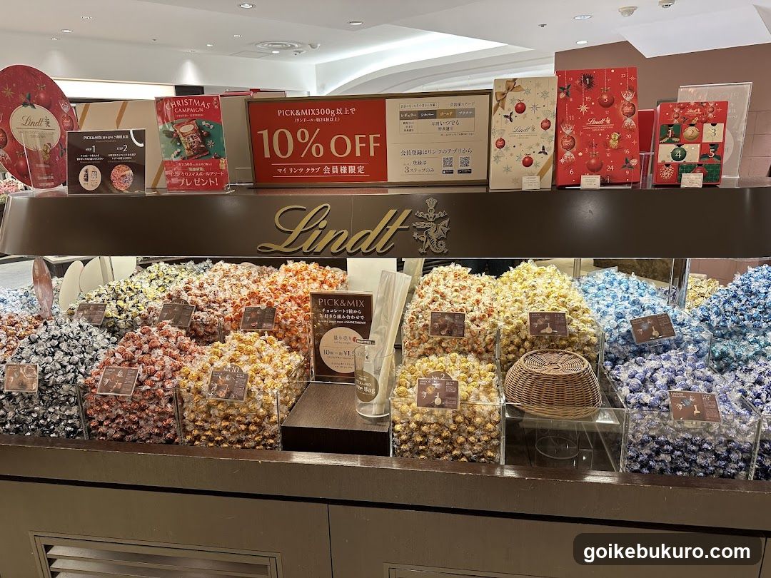 Lindt Chocolate Display
