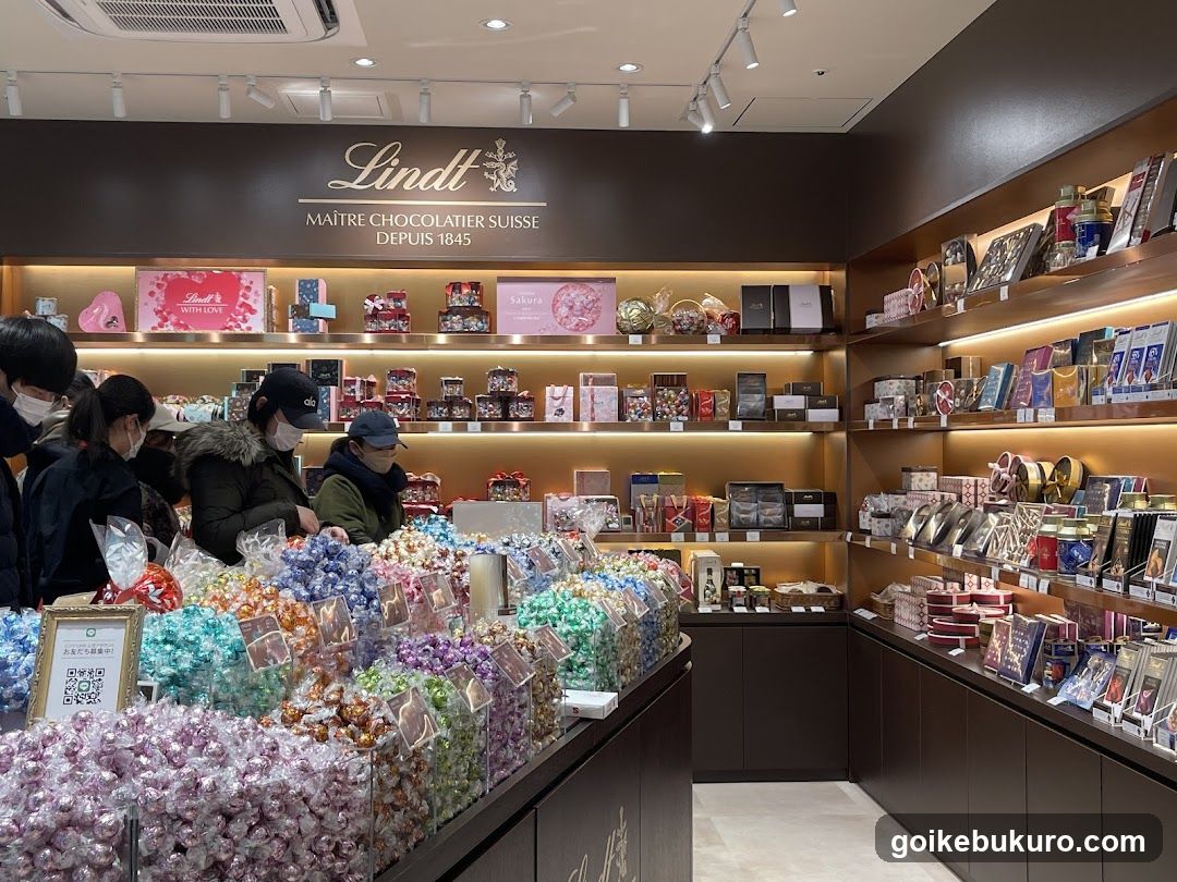 Lindt Chocolate Store Interior