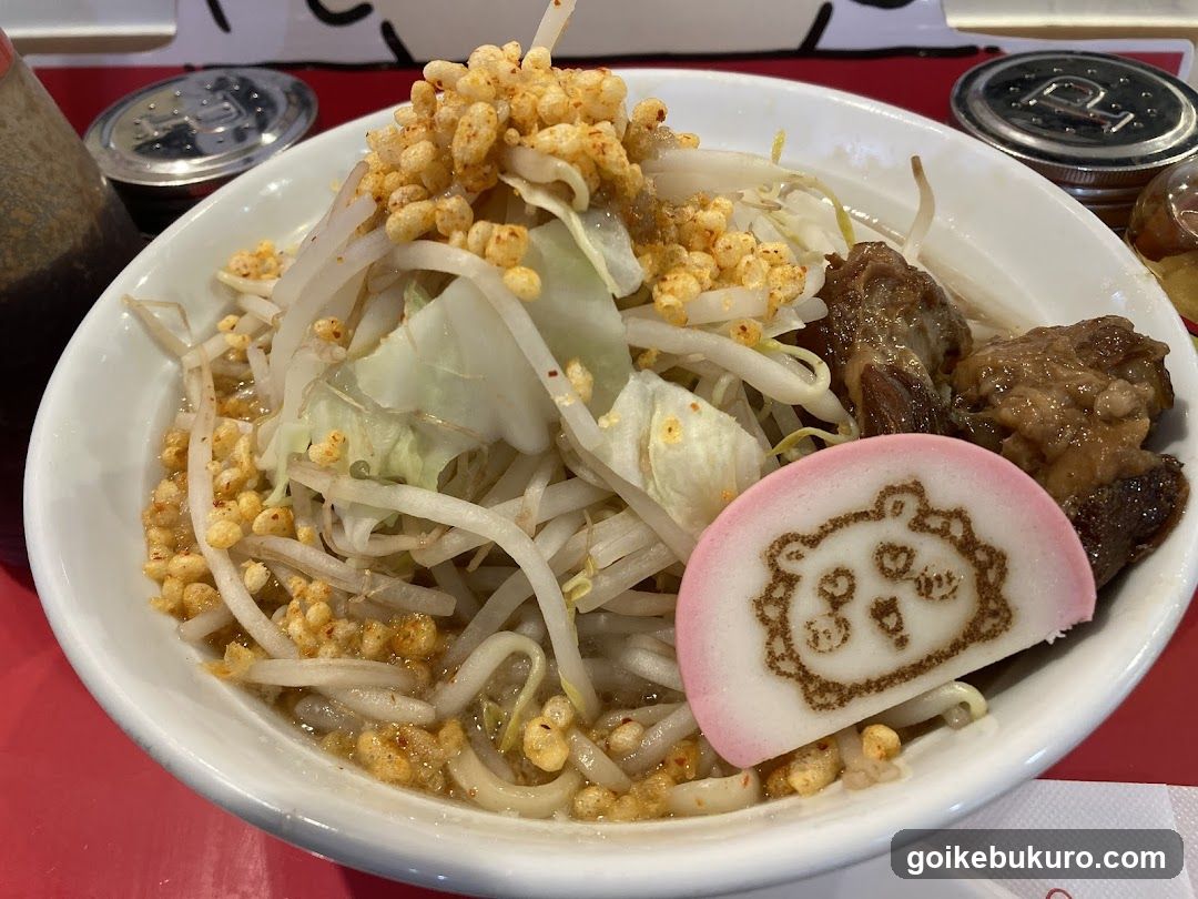 Ramen Bowl with Tofu and Meat