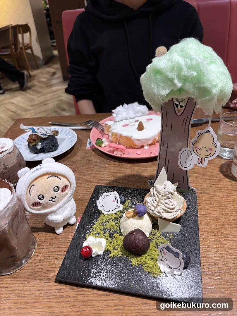 Cute Dessert Table Setting
