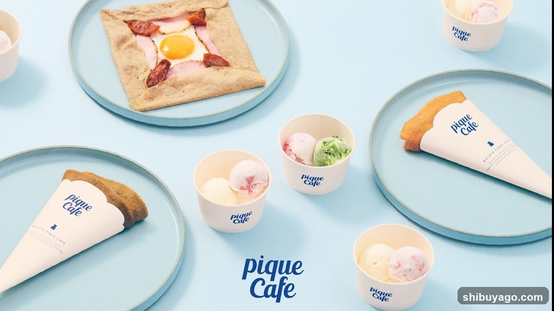Pique Cafe Food Display