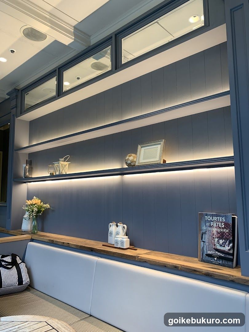 Interior of a cozy cafe or restaurant