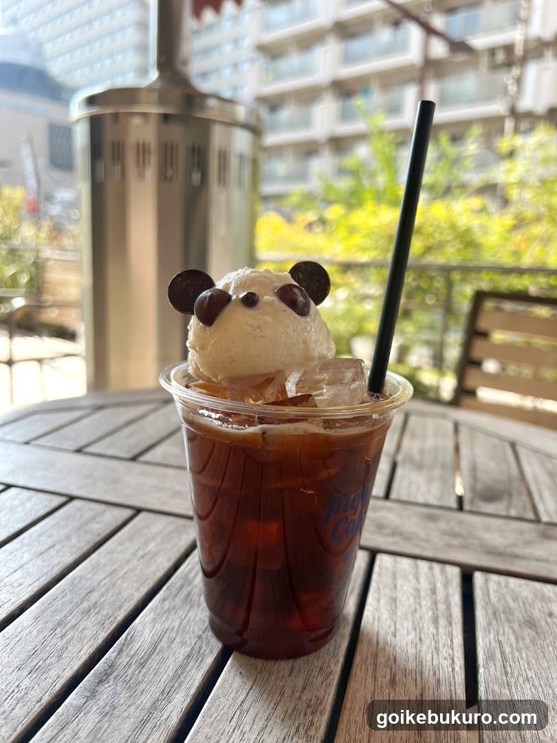 Panda Ice Coffee Drink