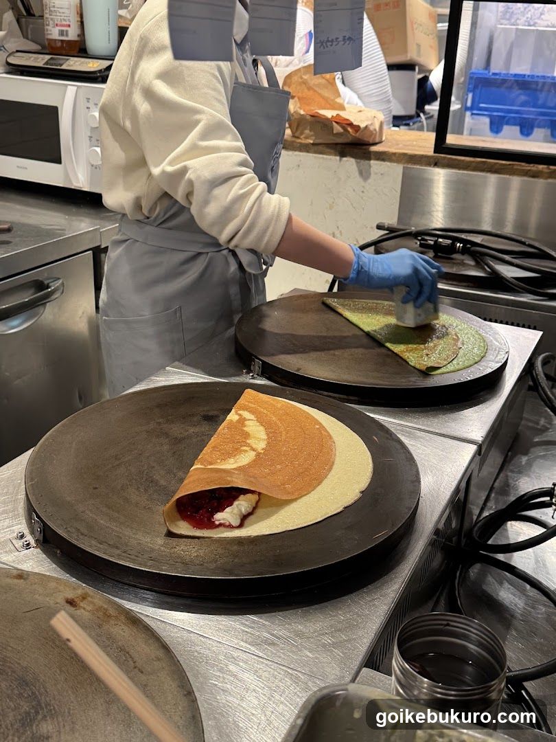 Crepe Making Station