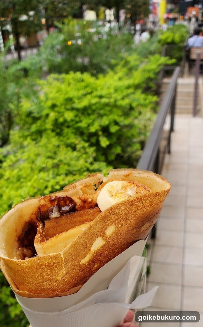 Banana Crepe Wrap