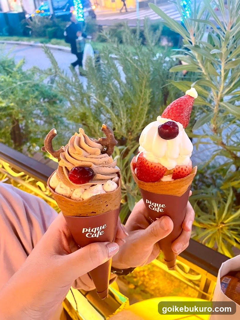 Pique Cafe Dessert Cones