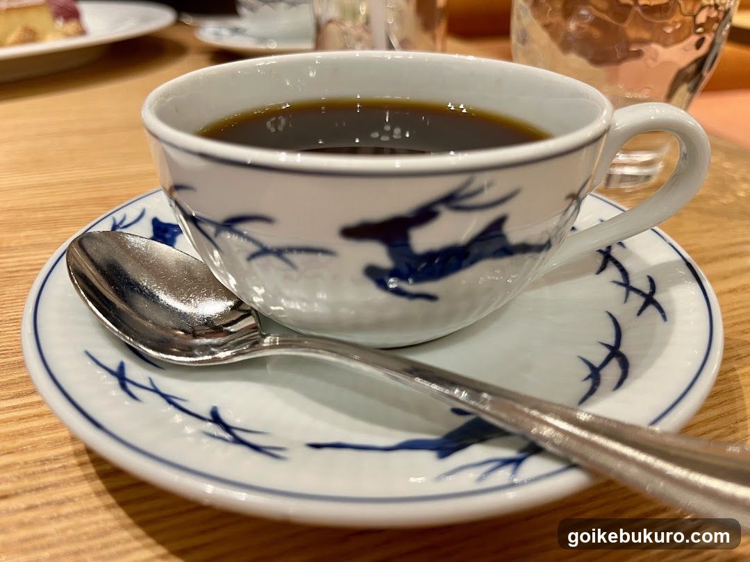 Blue and White Coffee Cup