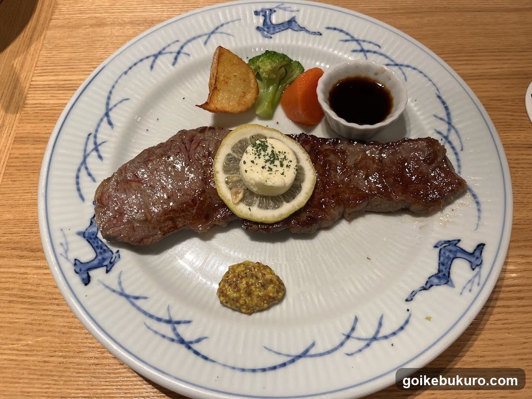 Grilled Steak with Sides