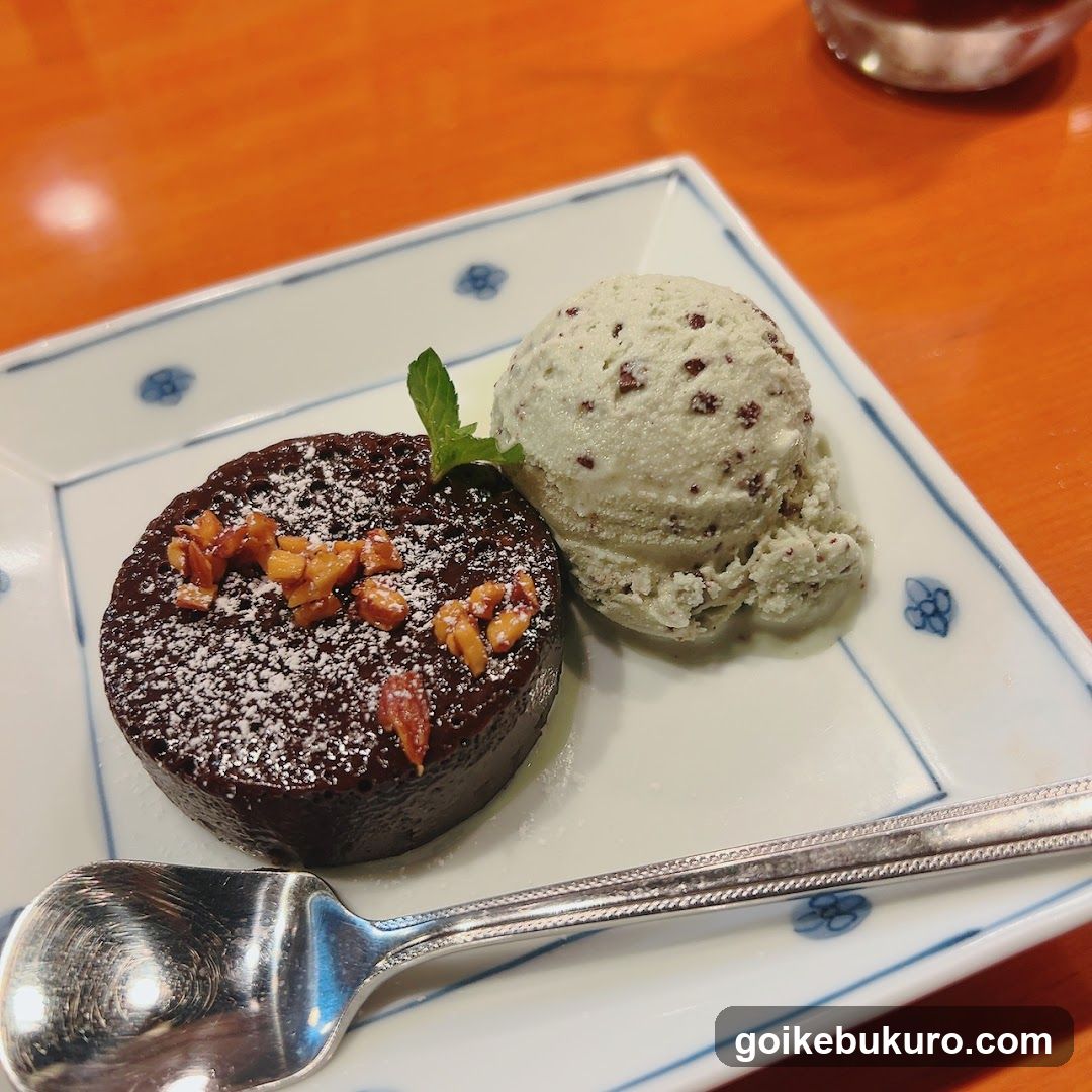 Chocolate Lava Cake with Ice Cream