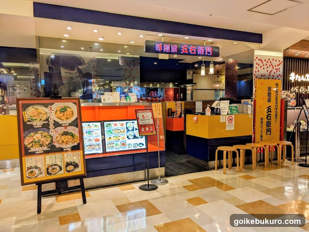 Restaurant Interior with Menu Display
