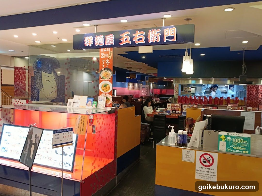 Restaurant Interior with Signage and Menu Display