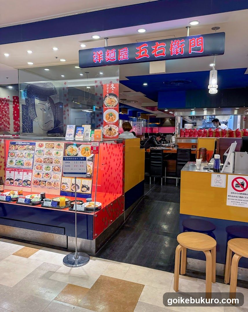 Restaurant Interior with Menu Display
