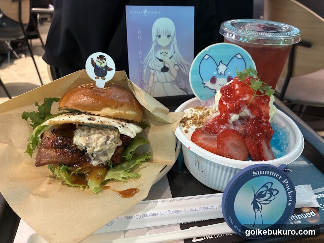 Food and Drink Display with Merchandise