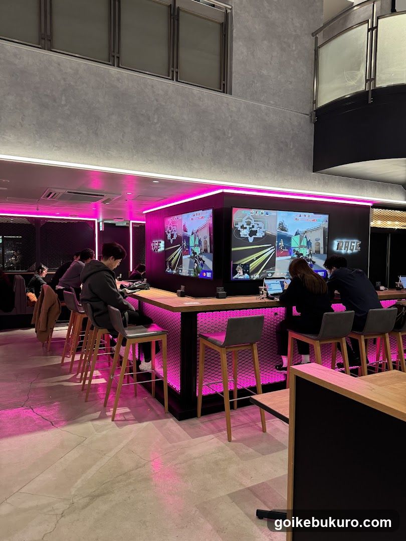 Gaming Lounge Interior