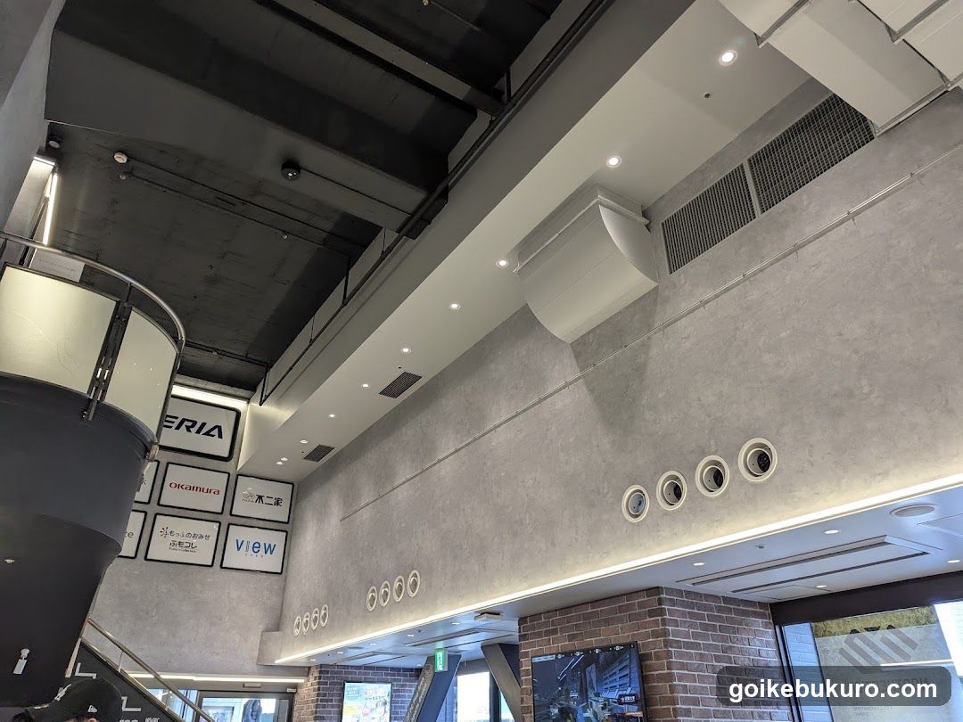 Interior of a modern commercial space