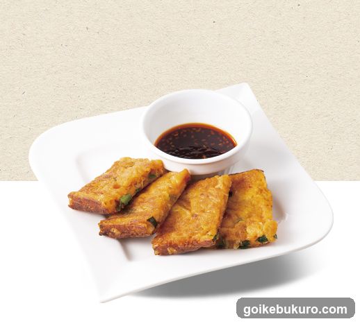 Fried Cakes with Sauce