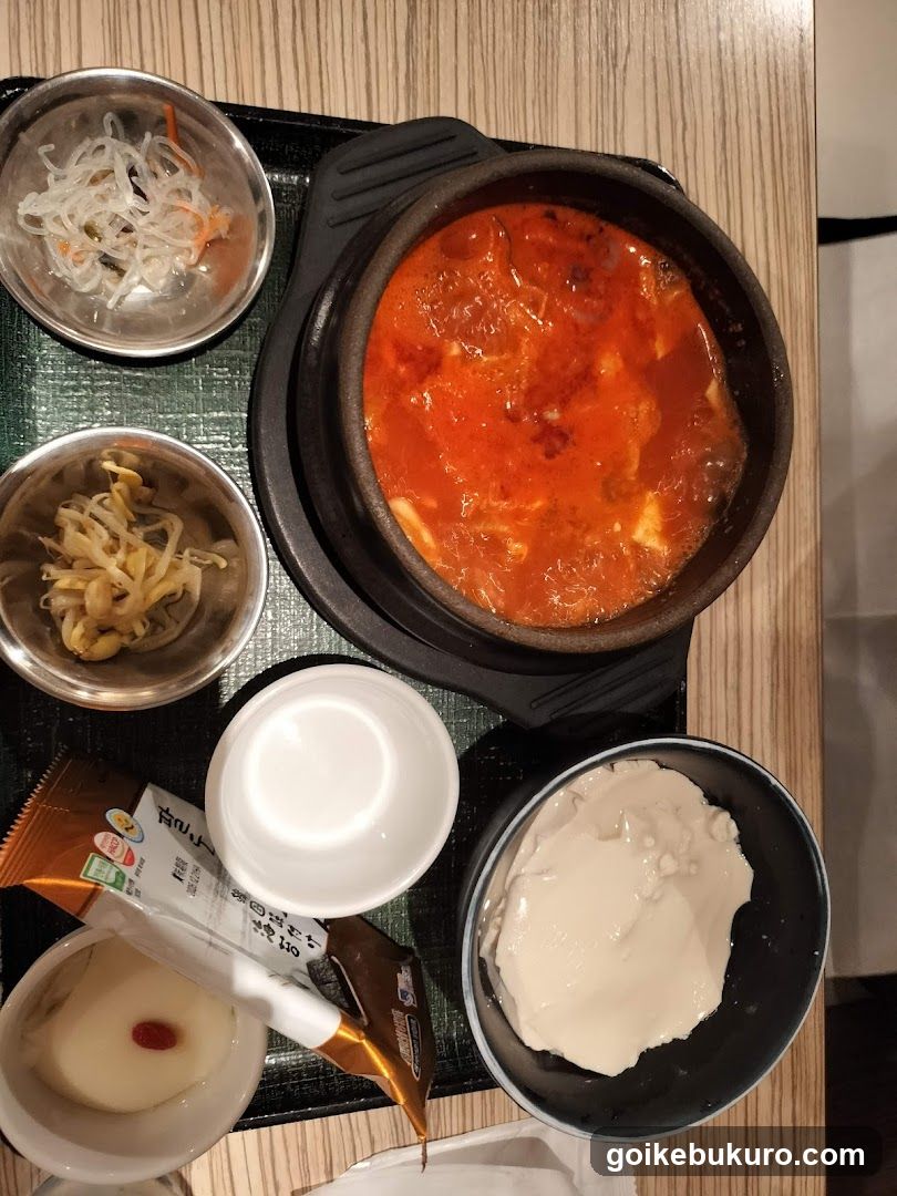 Korean Hot Pot Meal