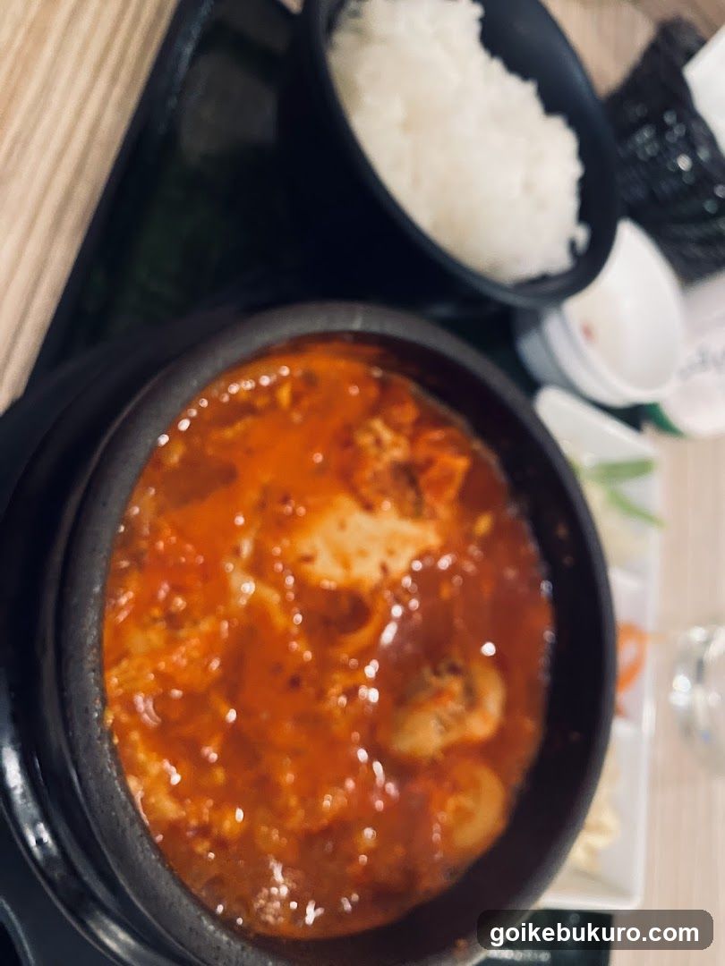 Korean Hot Pot with Rice