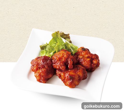 Spicy Fried Chicken with Lettuce