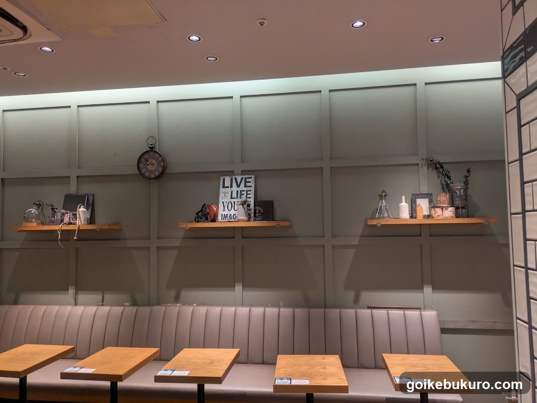Interior of a cafe or restaurant